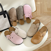 XINZIRAIN Bas quantité minimale de commande Vente en Gros Dames Sabots Pantoufles Marque Privée 5cm Plate-Forme Femmes Fond Épais Sabots