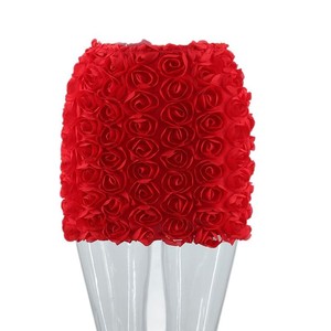 Nouvelle <span class=keywords><strong>jupe</strong></span> ultra <span class=keywords><strong>courte</strong></span> sexy pour <span class=keywords><strong>femme</strong></span> 2026, couleur unie avec fleurs <span class=keywords><strong>en</strong></span> relief - Product Image 6