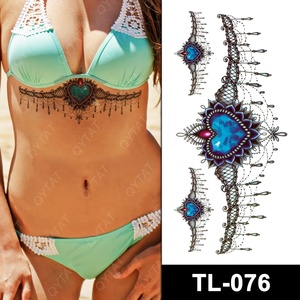 Nouveaux designs <span class=keywords><strong>de</strong></span> tatouages temporaires imperméables pour le corps, <span class=keywords><strong>tatouage</strong></span> <span class=keywords><strong>de</strong></span> poitrine, <span class=keywords><strong>tatouage</strong></span> <span class=keywords><strong>de</strong></span> fille sexy - Product Image 2