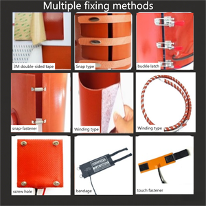 Ul Flexibele Siliconen Verwarmingskussen Verwarmingsdeken Industriële Elektrische Kachel Siliconenrubber 1500W Verwarmingsdeken Voor Gitaar - Product Image 6