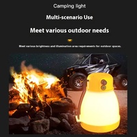 Éclairage LED rechargeable longue durée Lampe de camping en plein air Tente portable Anti-moustique Bug Zapper