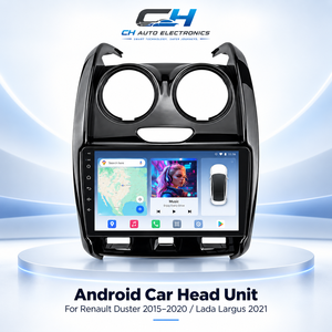 สำหรับ Renault Duster 2015-2021 DUDUAUTO DUDU7 ระบบ Android 15 หน้าจอ 2K เครื่องเล่นวิทยุติดรถยนต์มัลติมีเดีย GPS คู่ DTS สำหรับ <span class=keywords><strong>Lada</strong></span> Largus 2021 - Product Image 1