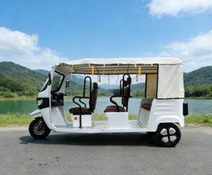 Tuk Tuk électrique miniature de haute qualité pour adultes, type carrosserie ouverte, tricycles pour passagers, meilleur <span class=keywords><strong>prix</strong></span> - Product Image 2