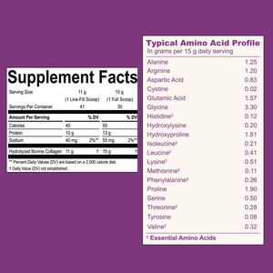 Nouveauté : Poudre de collagène en peptides pour soutenir les cheveux, la peau, les ongles et les articulations – Compléments de collagène pour femmes et hommes - Product Image 6
