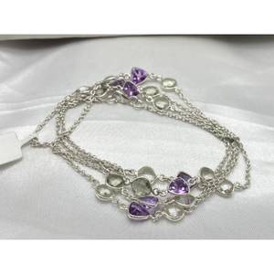 Collar de Lujo Más Vendido, Plata de Ley 925, Regalo para Fiestas, Bodas, Compromisos, Ceremonias Religiosas y Eventos - Product Image 3