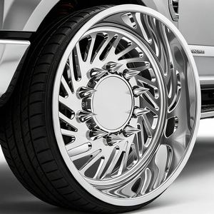 Jantes forgées DRW DuallyWheels de 20, 24, 26, 28, 30 pouces pour F150, F250, F350, F450, F550, 2500, 3500, 4500, 5500, pour pick-up de remorquage, légères - Product Image 2