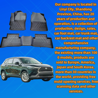 Convient pour 2022 + TOYOTA COROLLA CROSS avec tapis de voiture de protection tous temps