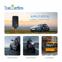 Traceur GPS 2G, dispositif de suivi GPS TrackerKing EC08 pour véhicule, voiture, moto, application gratuite, traceur GPS mini