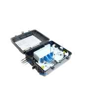 Directo de fábrica 1*16 puertos al aire libre blanco/gris/Negro fibra óptica FTTH caja de distribución 4G red MPO SC APC conectores Nap/CTO