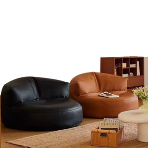 2023 Hot Saling Light Étanche Pas De Remplissage Petite Taille Haute Qualité Faux Cuir Pouf Canapé Chaise Pas De Remplissage - Product Image 6