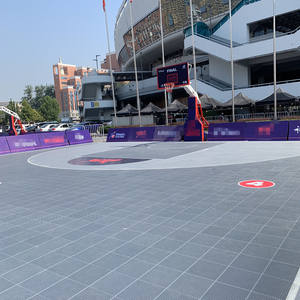 Revêtement <span class=keywords><strong>de</strong></span> sol sportif extérieur en grille emboîtable en PP amovible approuvé par la FIBA pour <span class=keywords><strong>terrain</strong></span> <span class=keywords><strong>de</strong></span> basketball <span class=keywords><strong>3x3</strong></span> - Product Image 3