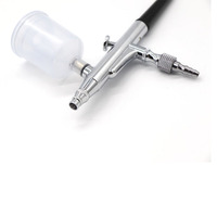Royalmax — aérographe pour peinture, diamètre de buse 0.2mm/0.3mm/0.5mm, AB-131 pour le maquillage, outil pour tatouage et Art des ongles, pièces