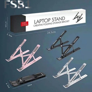 Soporte Plegable para Portátil de Plástico ABS 2025, Soporte de Escritorio de 8 Posiciones con Soporte para Tablet, Compatible con Macbook, iPad y Otros Ordenadores - Product Image 2