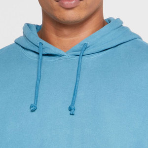 Basics Vente flash Sweat à capuche pour homme personnalisé en molleton imprimé écologique à col rond Printemps - Product Image 5
