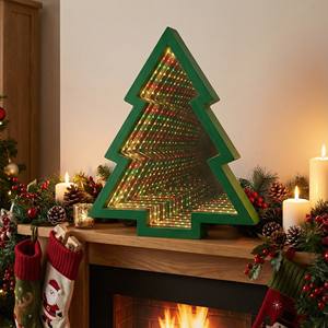 Nuova Creativa Insegna al Neon a Specchio <span class=keywords><strong>Infinito</strong></span> a Forma <span class=keywords><strong>di</strong></span> Stella Dorata 3D LED per Camera da Letto - Product Image 3