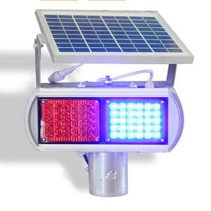 Feu de signalisation Led à télécommande solaire pour chemin de fer - Product Image 2
