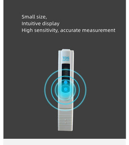 TDS Meter digitaler Wasser tester Zwei-Tasten-Wasser qualitäts prüf stift Wert prüfgerät Haushalts-Leitungs wasser qualitäts prüfgerät - Product Image 4