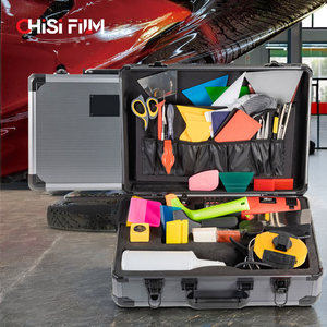 Outils de désherbage du vinyle, kit de racloir et de raclette pour l'installation de vinyle sur véhicule, kit de film teinté pour vitres de voiture, kit de vinyle pour voiture, outils d'emballage de voiture - Product Image 2