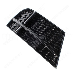 ออดี้ A3 S3 2017 2020ฝาไฟตัดหมอกกรอบสีดำมันวาว ABS ฝาครอบกันชน8V3807682N 8V3807681AB - Product Image 1