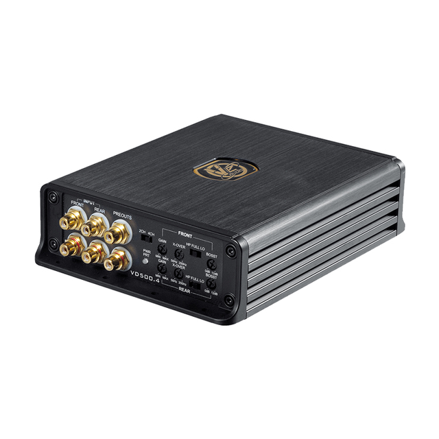 Aluminium Basket Class D4 Channel Professional Dsp Processor Amplifier