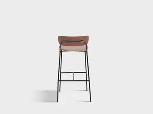 Stackable Metal Barstool Chairs With Back Bar High Chair Metal Bar Stool