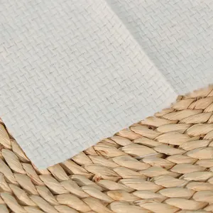 Spunlace Non Woven 100% Polyester Plain Emboss Pattern Spunlace Nonwoven Fabric for Tissue Paper