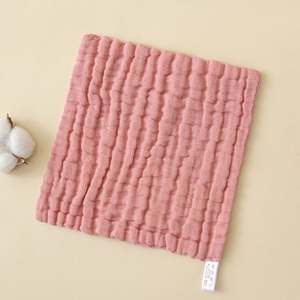 Lingettes pour bébé en coton biologique naturel solide, douces, pour nouveau-né, tissu en mousseline pour bébé, serviette pour le visage, pour peaux sensibles - Product Image 5