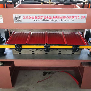 Conform adora de calaminas maquina para hacer planchas de zink lamina de techo maquinas usine mac chinas mesin baja ringan - Product Image 6