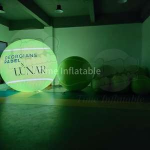 Arche gonflable géante en PVC de 2m, 3m, 5m, en forme de ballon de tennis, pour décoration promotionnelle, publicitaire, imperméable et imprimée anti-UV - Product Image 5