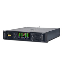 XUNGUAN AD410 2U Dört Kanallı Ekranlı Profesyonel Güç Amplifikatörü 1000W/8Ohm Kilise/Sahne İçin