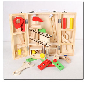 Offre Spéciale Cocina De Juguete De Madera semblant de jouer ensembles d'<span class=keywords><strong>outils</strong></span> jouets en bois <span class=keywords><strong>pour</strong></span> <span class=keywords><strong>enfant</strong></span> enfants jouets éducatifs boîte de couleur en bois 30 ensembles - Product Image 4