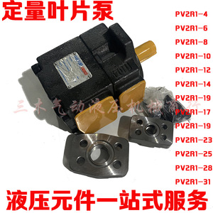 Pompe à palettes variables PV2R1 6 8 10 12 14 17 19 23 25 31 F R, pompe à huile 350 bars, pompe hydraulique en fonte - Product Image 5