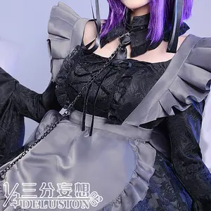 Kitagawa Marin Cosplay Costumes Anime My Dress-Up Darling Women Sexy Maid Nurse Dress Outfits Halloween Carnival Suit