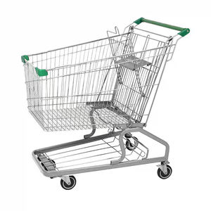 Chariot à roulettes <span class=keywords><strong>portable</strong></span> pour l'épicerie Chariot à provisions robuste Chariot à provisions de supermarché - Product Image 5