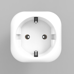 Smart Wi-Fi <b>Plug</b> <b>with</b> Power <b>Switch</b> 1 Outlet 230V 16A Plastic IP20 Minimalist Design EWeLink App 1 Gang 1 Way - Product Image 2