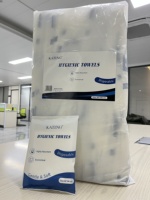 Serviette de bain jetable en pâte de bois biodégradable, douce, respectueuse de la peau, haute absorption d'eau, bonne résistance, sans peluches, multi-usages