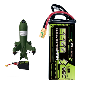 Interceptor High-Speed Rocket Racing <b>Drone</b> <b>Battery</b> 350 km/h 1400-7000mAh 75C-170C LiCoO2 Cathode -30C to +60C - Product Image 6