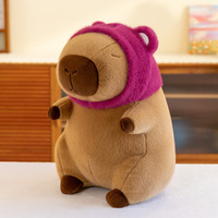25CM Capybara Cross-dressing Head Pufferfish Gentleman Doll Peluche Jouets Moche Mignon Poupée Cochon d'Inde Poupées Cadeaux En Gros