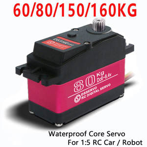 Servo Digital de Alto Torque con Doble Rodamiento y Engranaje Metálico, Impermeable IP67, 7.4V 80KG DS5180 SSG 18T, Motores para Redcat HPI 1/5 RC Baja - Product Image 2