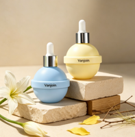 Flacon compte-gouttes en verre personnalisable, nouveau design, pour huiles essentielles, cosmétiques et sérums, idéal pour les huiles pour le visage