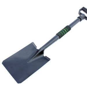 Outdoor Multi Function Shovel Black Round Head <b>Square</b> Head LS 202 Camping <b>Tool</b> Wholesale - Product Image 2