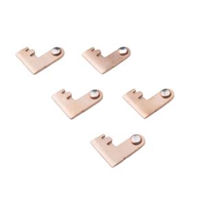 Contacts électriques argentés, pièces d'estampage mobiles, matériaux de contact de haute qualité pour interrupteurs - Product Image 1