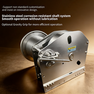 भारी मैनुअल समुद्री बार्ज टनिंग और स्थिति के लिए 20/40 टन भारी मात्रा में टन - Product Image 3