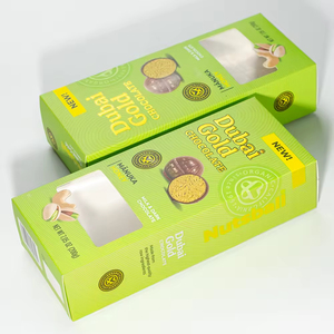 Custom Recyclable White Coated Cardboard <strong>Rectangle</strong> <strong>Chocolate</strong> <strong>Packaging</strong> Gift Box Bronzing UV/Gravure Printing Food Grade Paper - Product Image 6