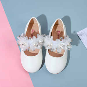 Весенне-летняя одежда, модная обувь принцессы с перьями для маленькой девочки - Product Image 4