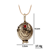 Collier pendentif en alliage et strass Elena Gilbert de la série The Vampire Diaries, très populaire, pour femmes et jeunes filles