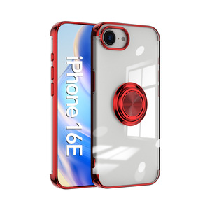 Electroplated Ring Holder Chrome Shockproof Phone case Cover for <strong>iPhone</strong> 16E/17E/17 Pro, for Galaxy S26 360 Rotating Stand case - Product Image 4