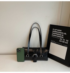 Nouveauté PU couleur unie femmes sous les bras sac 2025 été nouveau sac à main femmes sac à bandoulière - Product Image 2