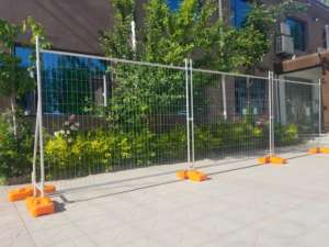 Australia mobile temporaneo Guardrail PVC ferro acciaio maglia barriera 3D Singapore Wharf lato porta giardino zincato di sicurezza in plastica - Product Image 5