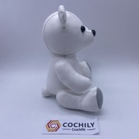 Adorable petit ours en peluche créatif, super doux, rembourré en coton PP, articulé